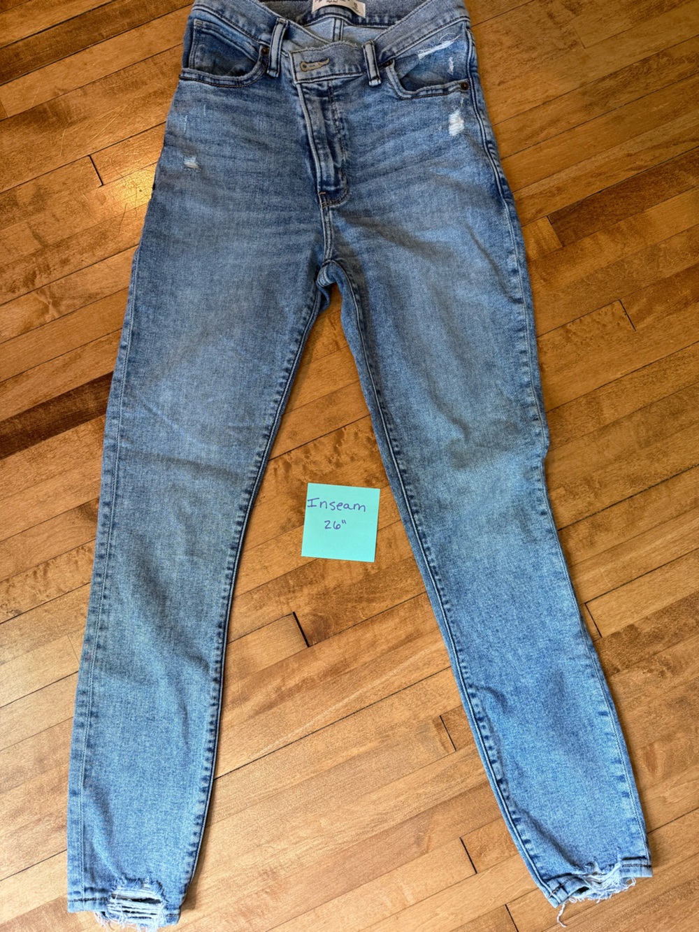Abercrombie & Fitch Light Blue Women's Jeans
